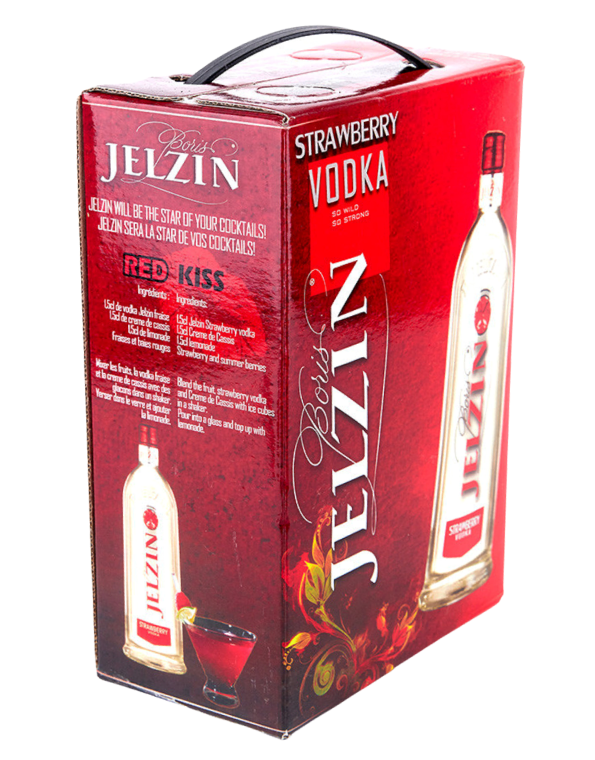 Горілка Борис Єльцин Полуниця 3 літри