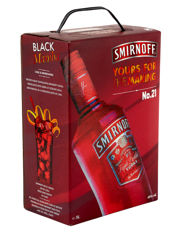 Горілка Смірнофф Журавлина 3 літри